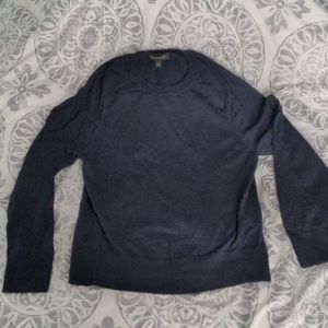 Women's Navy Merino Wool sweater